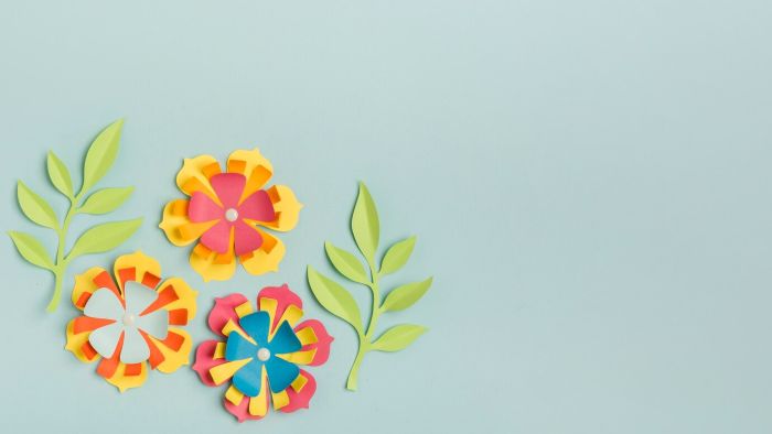 Beautiful Flower Paper Templates for Beginners